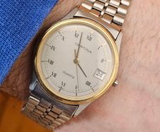 Vintage Swiss Made Certina DS Quartz Swiss Watch 1980s