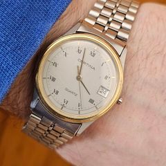 Vintage Swiss Made Certina DS Quartz Swiss Watch 1980s