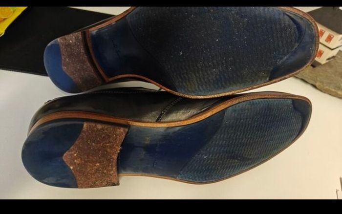 Paul Smith Black Leather Oxford Shoes