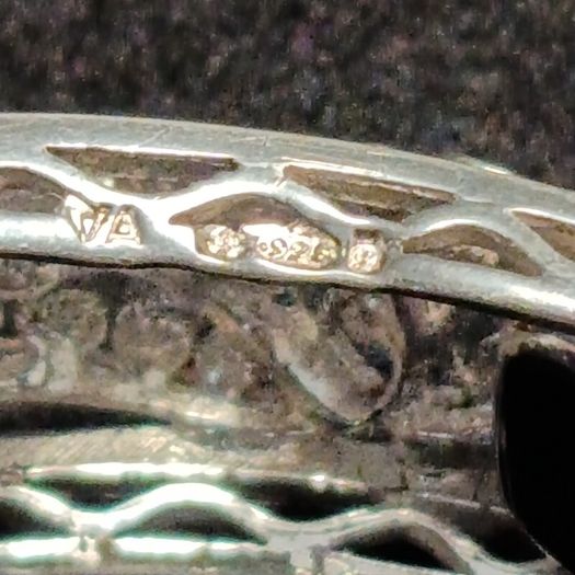 beautiful vintage 925 silver bracelet