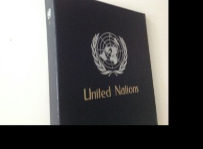 Stamp collection United Nations Geneva