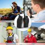 2PCS Walkie Talkie USB power Rechargeable Walkie Talkies Long Range Two-Way Radio Walky Talky with Earpieces 16CH Handheld Transceiver with LED Light for Field Survival Biking Hiking Image 6