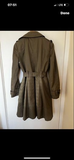 Zara Trench Ciat Size 12