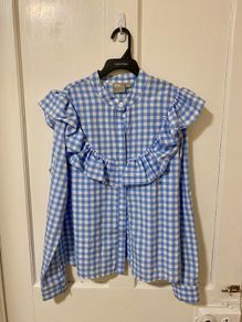 ASOS ruffle blouse