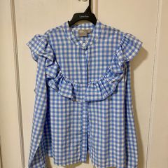 ASOS ruffle blouse