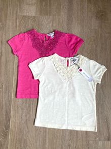 M&S tshirts x2, 2/3y, new