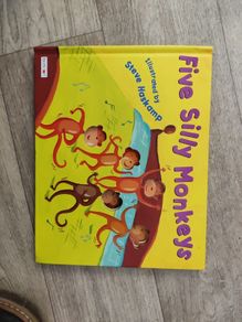 Five Silly Monkeys Book