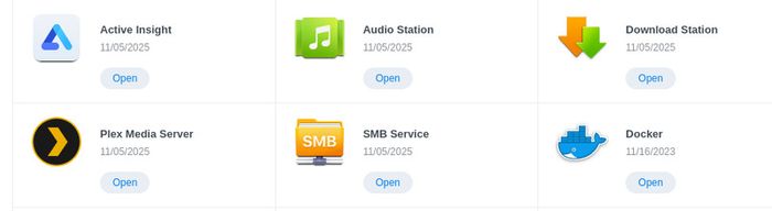 Synology RackStation RS815+ NAS + 4x2TB WD Red