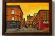 Original Oil on Board 13x18cm - Amber Dublin