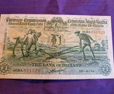 Ploughman 1 pound note