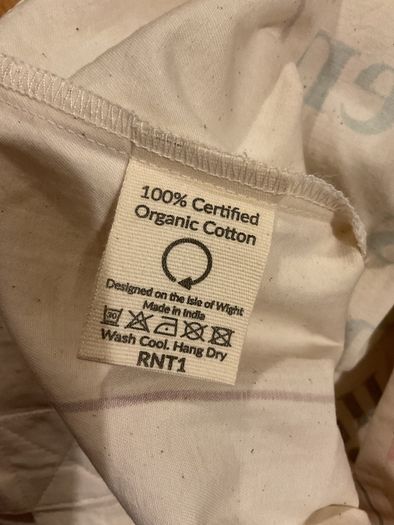 Organic cotton Tote bag Brand New