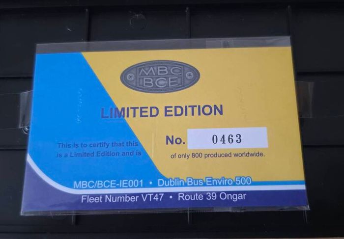 Dublin Bus Enviro 500 model