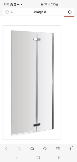 R.T Large Bath Screen