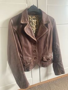 Woman leather jacket
