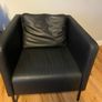 ikea black armchairs, Image 2