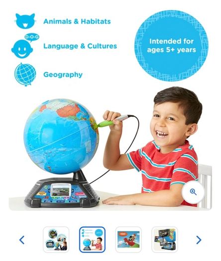Leapfrog educational globe