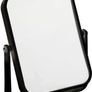 lastic Goods Free Standing Travel or Bathroom Mirror, Black Image 2