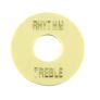 Switch Washer, Rhythm/Treble, Gold Lettering, for LP, SG etc Image 3