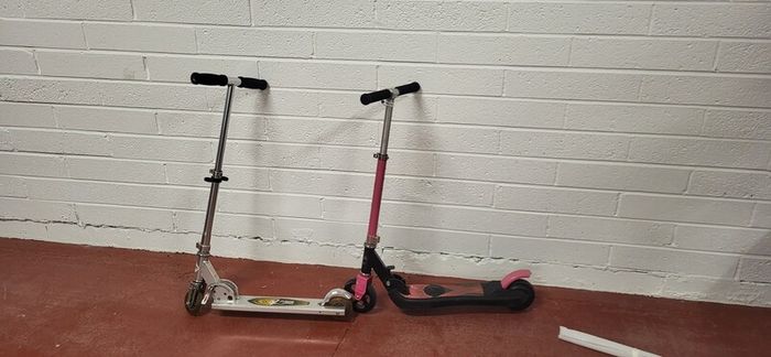 bicycle and scooters