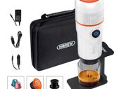 Portable Coffee Machine for Car & Home,DC12V Expresso Coffee Maker Fit Nexpresso Dolce Pod Capsule Coffee Powder H4