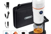 Portable Coffee Machine for Car &amp; Home,DC12V Expresso Coffee Maker Fit Nexpresso Dolce Pod Capsule Coffee Powder H4