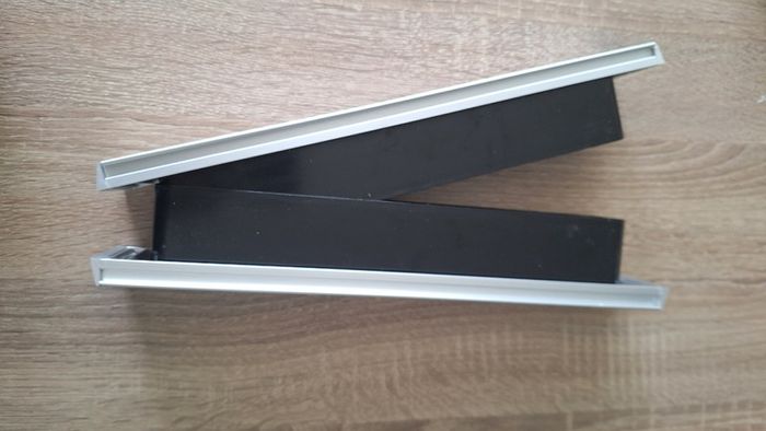 Letterbox, silver, dual sided