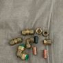 random brass pipe connector set. Diesel tank plumber heating House clearance sale unwanted stuff gift car boot sale. Spring sale now on. 12V 20V 40V Cordless Power Tools Image 5