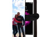 Iphone 7 - Personalised Leather Flip Cover, Wallet Case