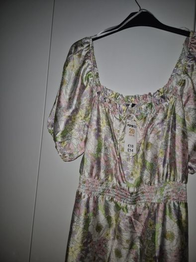 Satin dress BNWT