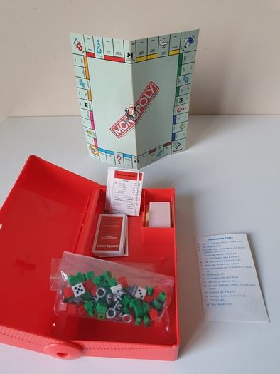 Monopoly travel game