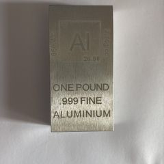 .999 investment grade aluminium