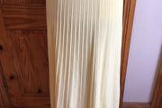 COS Ladies Spring Lemon Pleated Midi skirt M includes postage