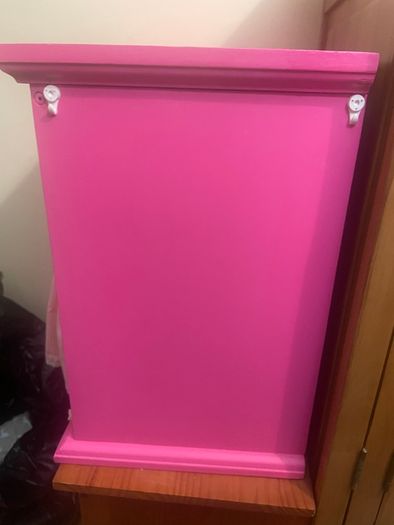 Unique Girls bedside locker/ Dolls Wardrobe