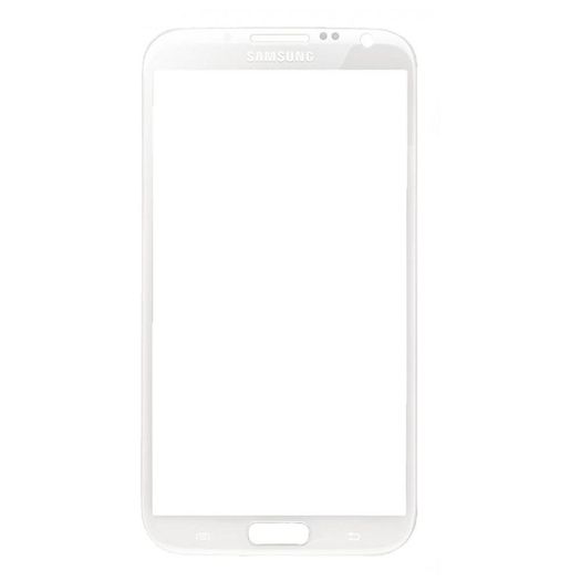 Front Screen Glass Replacement for Samsung Galaxy Note 2 WHITE-#192404