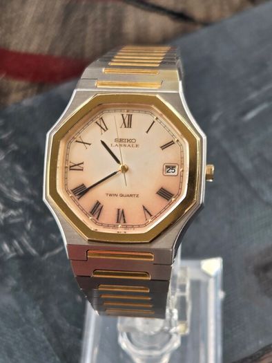 Rare Seiko Lassale - Twin Quartz - Royal Oak