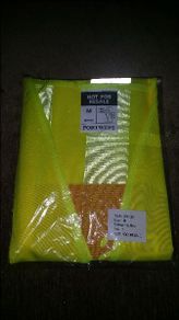 Brand new safety yellow vest PortWest size M