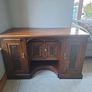 Antique Carved Writing Desk / Sideboard Image 3