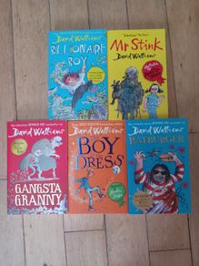 David Walliams x 5 books