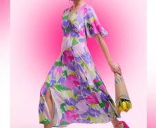 BRAND NEW Ladies Floral Dress: Size 12 & 10