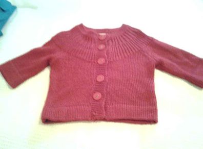 St-Martins Red Cardigan -Size xs
