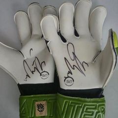 Signed Andriy Lunin Gloves