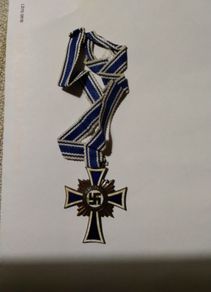 Memorabilia Germany   Mothers   Cross