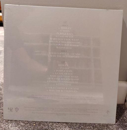 Prince "Piano And A Microphone" Limited Edition 2018 Deluxe LP+CD