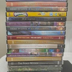 Bundle of 20 Gospel dvds