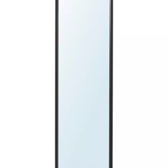 IKEA NISSEDAL Mirror, black, 40x150 cm