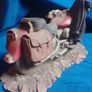 Vintage Motorcycle Figurine Model Keypoint Collectible Image 6