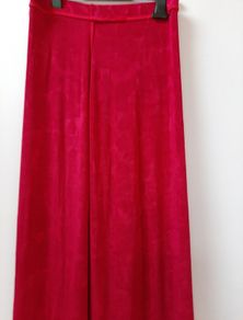 Vintage red maxi skirt