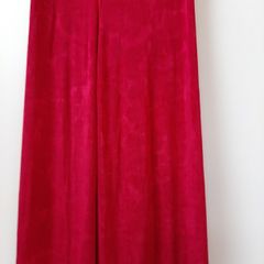 Vintage red maxi skirt