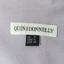 Vintage 1990s Irish designer Quin and Donnelly purple formal jacket midi length S 8 Made in Ireland Image 7