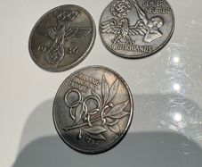 3 vintage retro Hitler Olympics coin , all 3 for 30 euro at 10 euro each